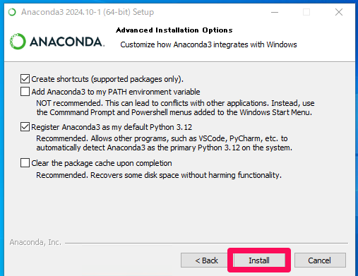 Anaconda Install 6