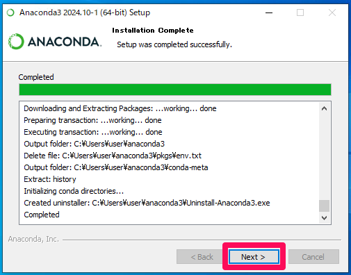 Anaconda Install 7